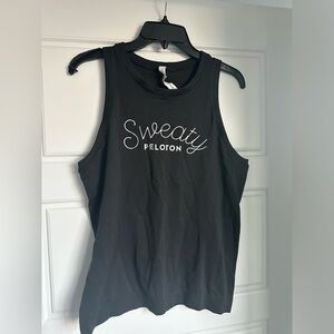 Lululemon x Peloton black workout tank